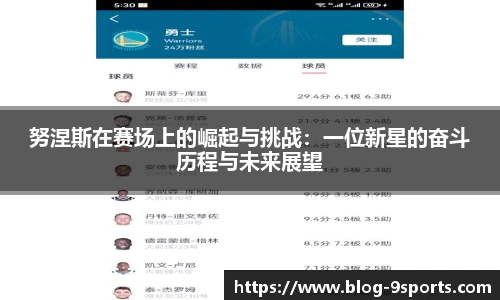 努涅斯在赛场上的崛起与挑战：一位新星的奋斗历程与未来展望